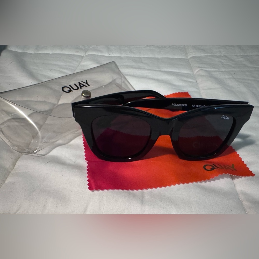 Quay Australia Black Sunglasses